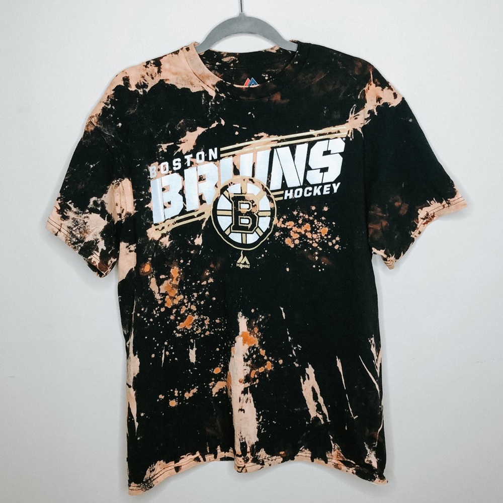 Boston Bruins Hockey Bleached Tee